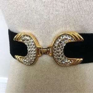 Cache Belts Cache | Accessories | Vintage Cache Rhinestone Embellished Suede ...